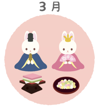 3月 3月